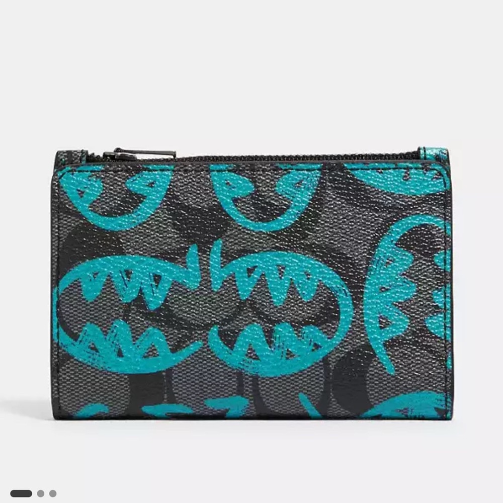 Coach With Rexy By Designer Guang Yu, Slim Bifold Wallet In Signature Canvas